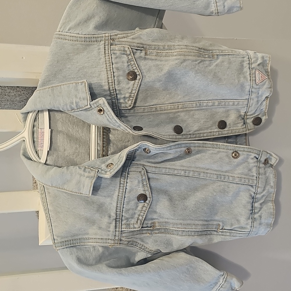 Vintage Guess Light Blue Kids Denim Jacket